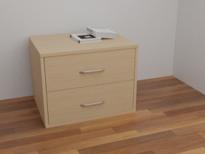 cupboard - cabinet for interior 3D Модель