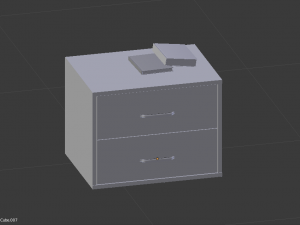 cupboard - cabinet for interior 3D Модель
