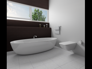 modern bathroom interior 3D 模型