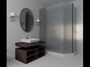 modern bathroom interior 3D Модель