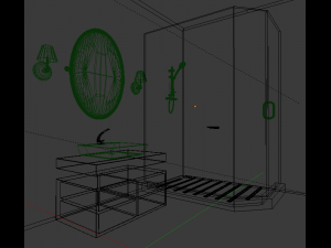 modern bathroom interior 3D Модель