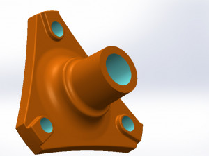 hub wheel 3D प्रिंट मॉडल