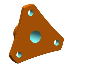 hub wheel 3D प्रिंट मॉडल