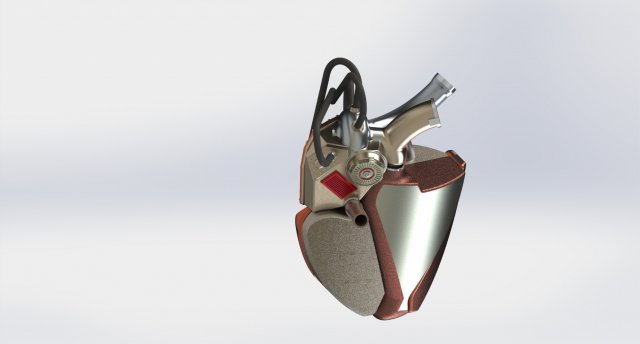 mechanical heart 3d print model Model Cetak 3D .c4d .max .obj .3ds .fbx .stl .blend 