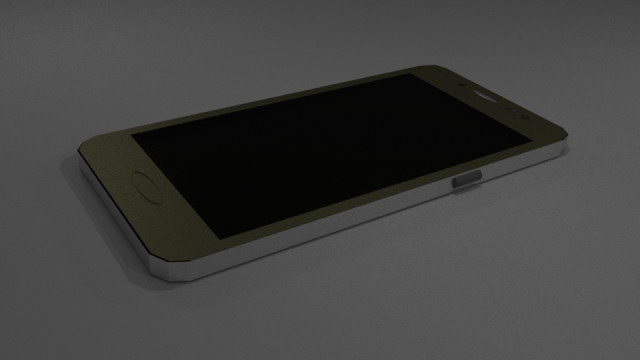smartphone Model 3D .c4d .max .obj .3ds .fbx .stl .blend 
