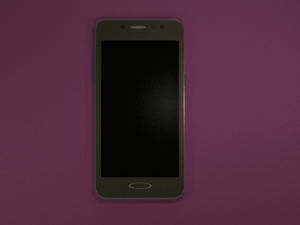 smartphone Model 3D