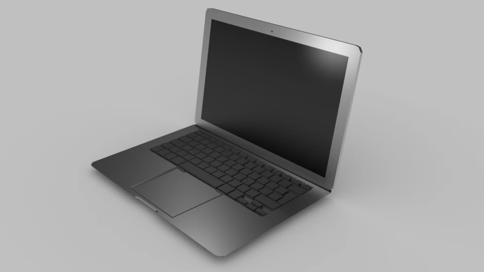 notebook 3D Model .c4d .max .obj .3ds .fbx .stl .blend 