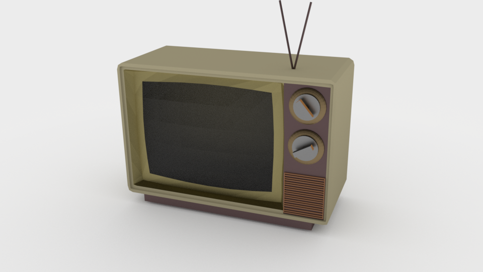Retro TV - Download Free 3D model by BazukaliKartal