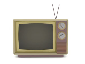 retro tv 3D Model