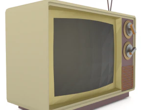 retro tv 3D Model