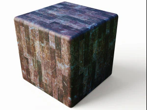 wracked old wood floor CG Textures