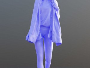 fitness women 3d scanned 3D Model