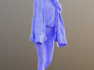 fitness women 3d scanned 3D Model