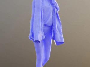 fitness women 3d scanned 3D Model