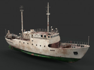 rusty vessel Modello 3D