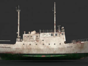 rusty vessel 3D Model