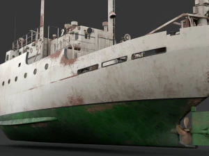 rusty vessel 3D Model