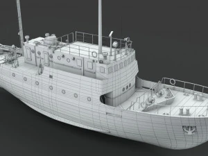 rusty vessel 3D Model