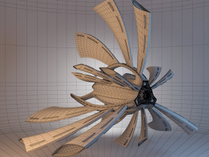 sci-fi spaceship 3D Model