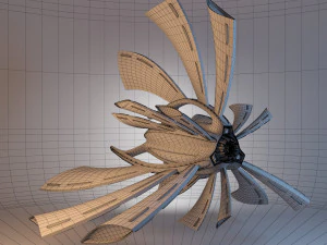 sci-fi spaceship 3D Model