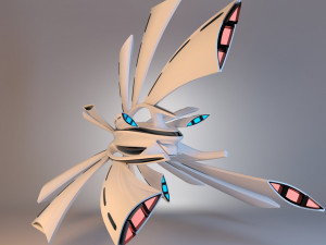 sci-fi spaceship 3D Model