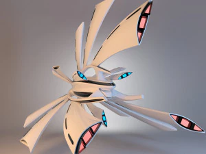 sci-fi spaceship 3D Model