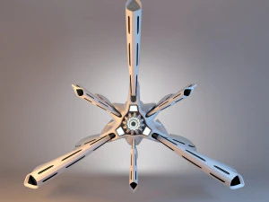 sci-fi spaceship 3D Model