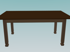simple table 3D Model