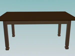 simple table 3D Model