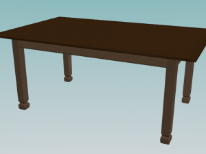 simple table 3D Model