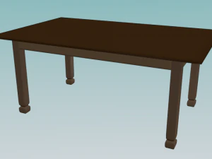 simple table 3D Model