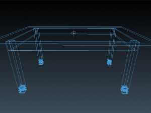 simple table 3D Model