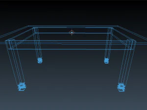 simple table 3D Model