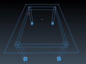simple table 3D Model