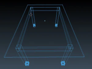 simple table 3D Model