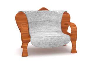 armchair 3Dモデル