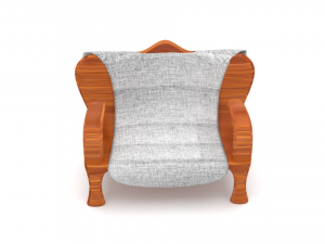 armchair 3Dモデル