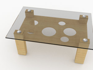coffee table Modello 3D