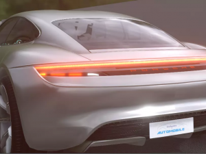 porsche taycan 3D 模型