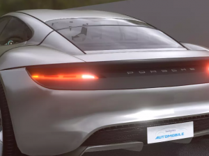 porsche taycan 3D 模型
