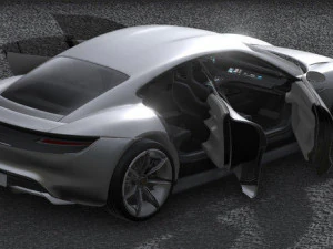 porsche taycan 3D Model