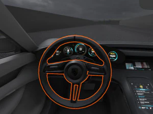 porsche taycan 3D Model