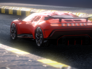 bugatti centodieci Model 3D
