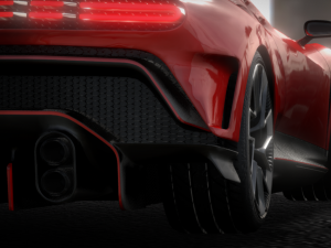 bugatti centodieci Model 3D