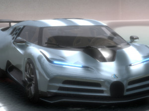 bugatti centodieci Model 3D