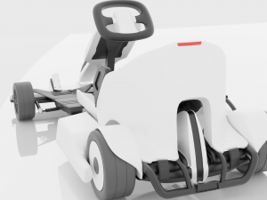 ninebot go-kart 3D मॉडल