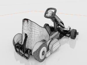 ninebot go-kart 3D मॉडल