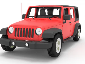 jeep wrangler 3d print ready 3D Print Model