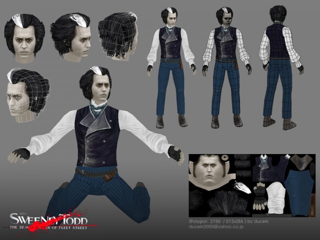 johnny depp Modelo 3D .c4d .max .obj .3ds .fbx .stl .blend 