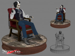 johnny depp Modelo 3D